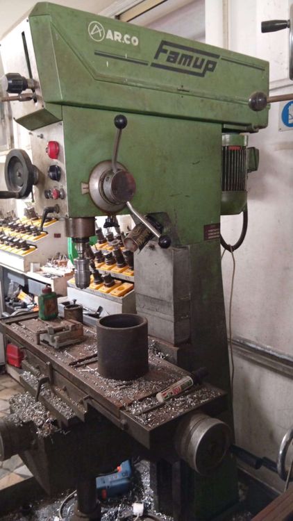 Famup drill/mill machine 708