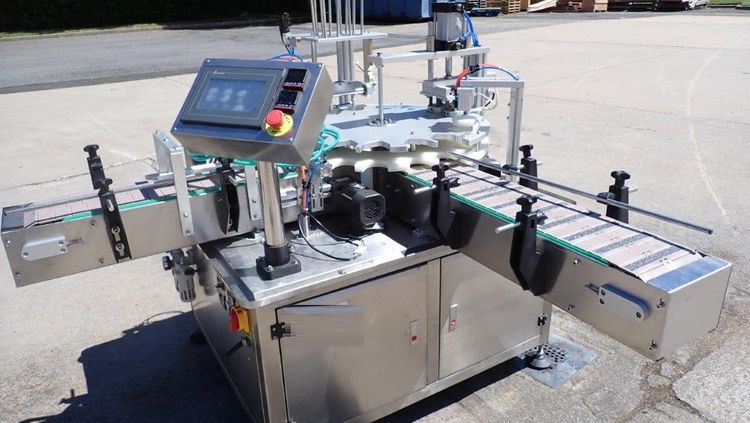 Henan Ocean Machinery KIS-1800, Automatic Rotary Cup Filling and Sealing Machine