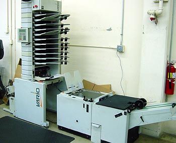 Others 12-Bin Air Feed Collating and Bookletmaking System