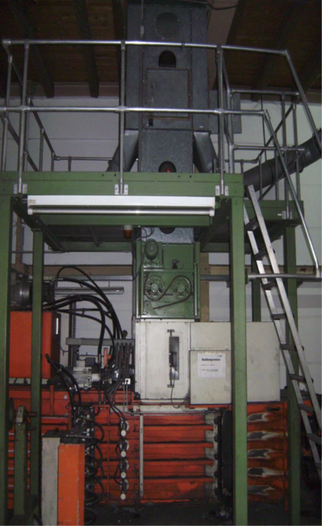HSM 200 Bale press