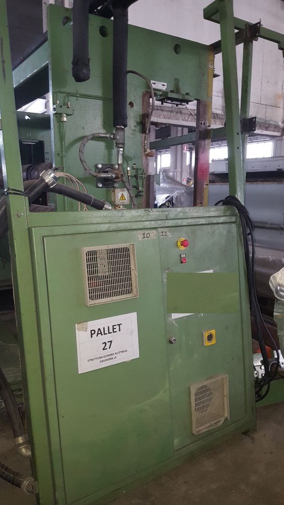 Comerio Ercole double cylinder thermobonding calender