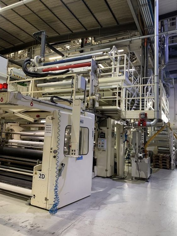 Kuhne 3 layers blown film extruder