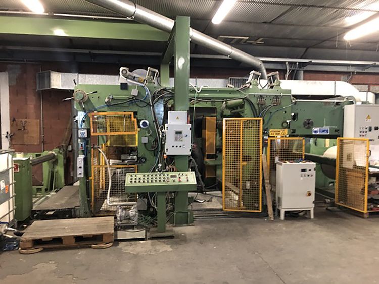 Albatech VINYL LAMINATOR MACHINE WITH IN-LINE CAVALLERI SHEETER