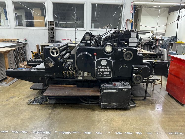 Heidelberg Cylinder M SBG