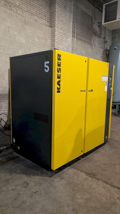 Kaeser CSD 125 565 cfm air capacity @ 125 psig