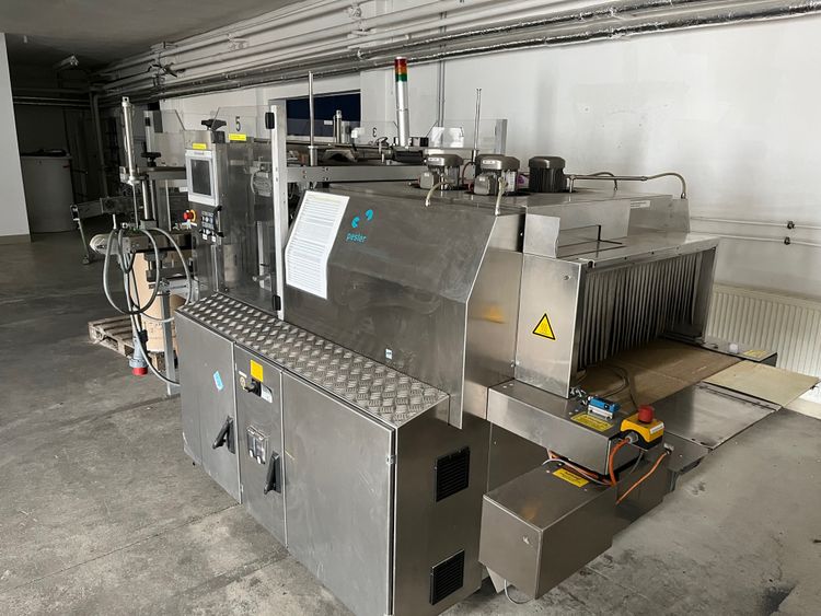 Pester PEWO-pack 800 + PEWO-therm III 800E, Shrink packer for aerosol cans/bottles