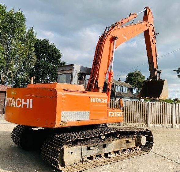 Hitachi EX150 Tracked Excavator