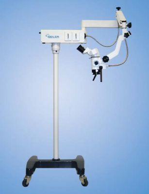Seiler 202 ENT SURGICAL MICROSCOPE with FLOOR STAND and CHOICE of BINOCULARS