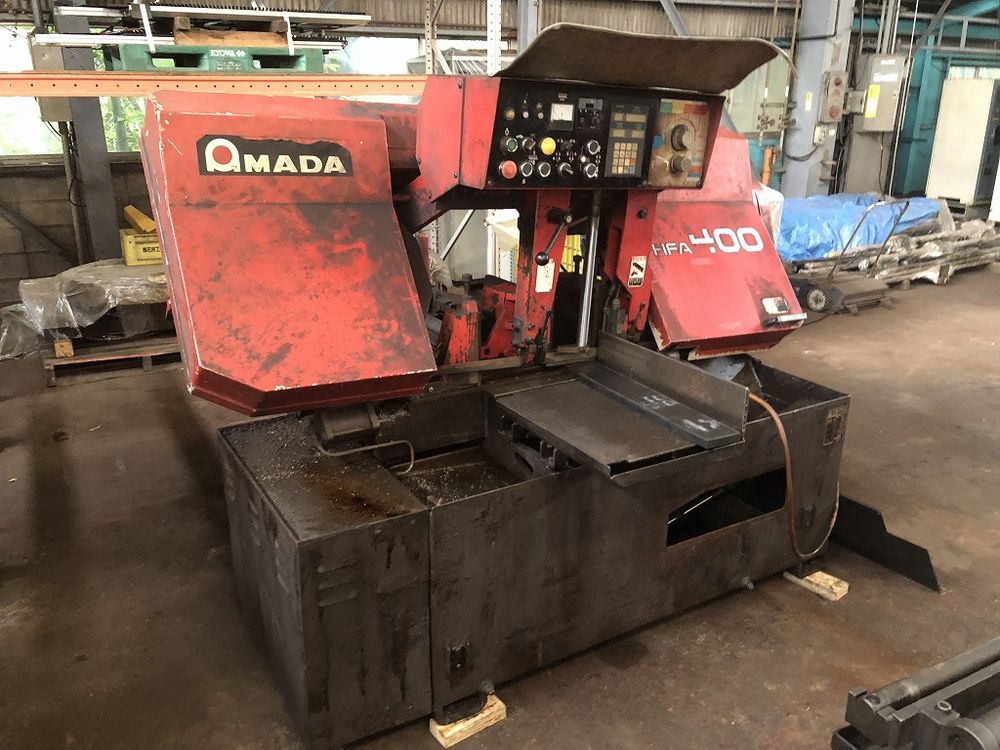 Amada HFA400 Band Saw Semi Automatic