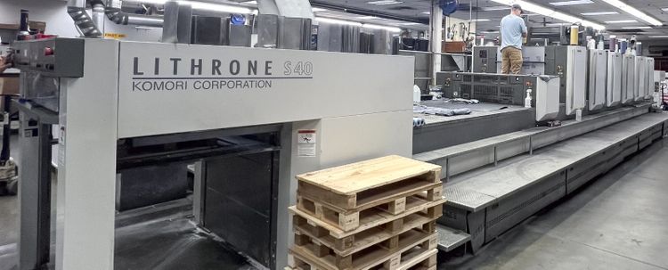 Komori LS640+CX 28"x40 "