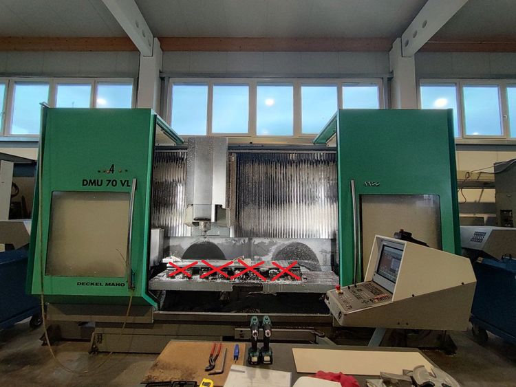 Deckel Maho DMU 70VL Vertical 12000	rpm