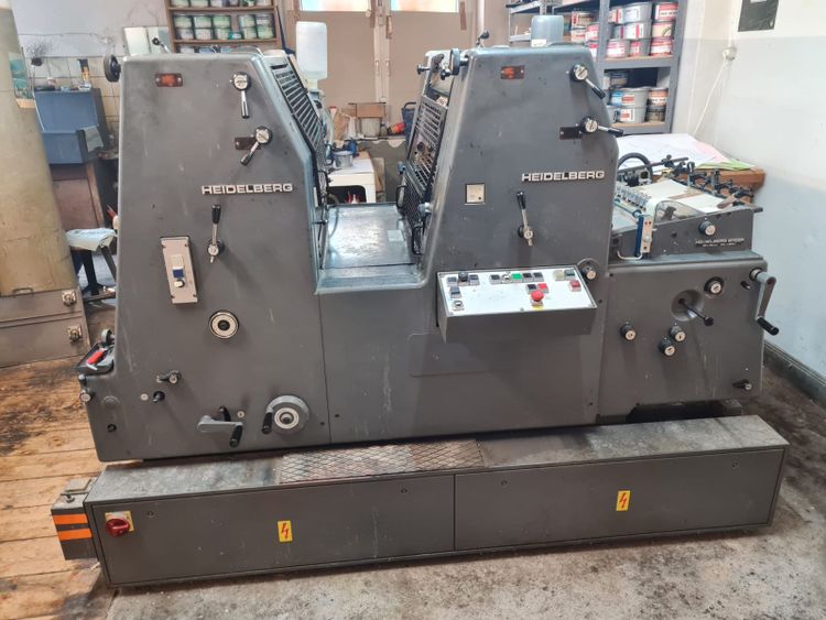 Heidelberg GTOZP 52+ 360 x 520 mm