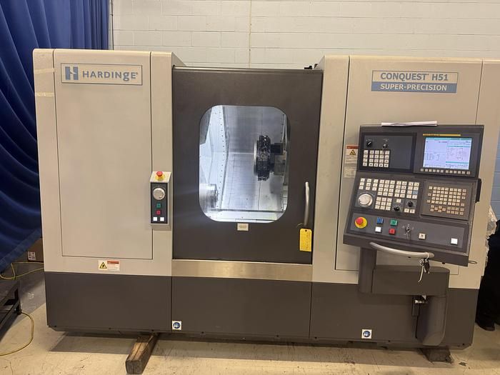 Hardinge FANUC SERIES 0i-TD CNC CONTROL 5000 RPM HEF51SP-MSY 2 Axis