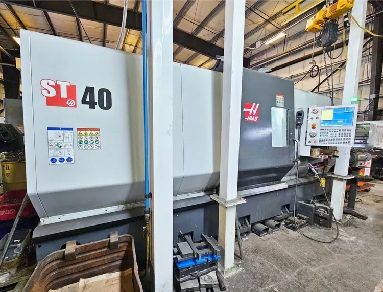 Haas HAAS CNC CONTROL 2,400 RPM ST-40 2 Axis