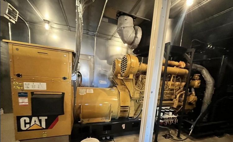 2 Caterpillar 3512C 1.6 MW