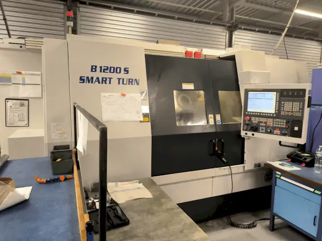 Biglia Fanuc     Model: 31i 4000 rpm 1/MIN B1200S SMART TURN 5 Axis