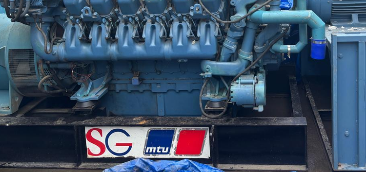 2 MTU 12V4000 1560 kVA