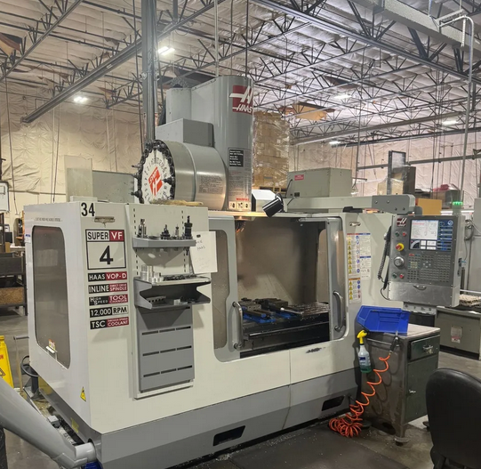 Haas VF-4SS 3 Axis