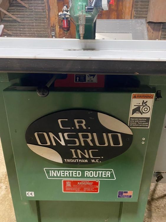 CR Onsrud 3025 Inverted Router