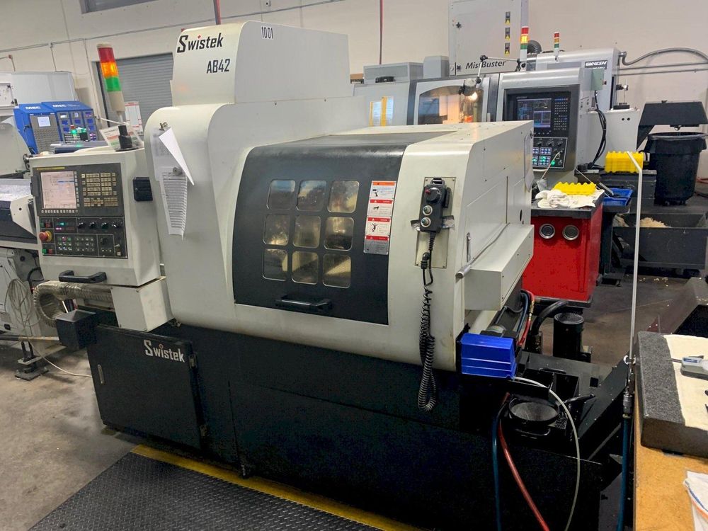 Fanuc 32i CNC Control Variable SWISTEK AB42 2 Axis