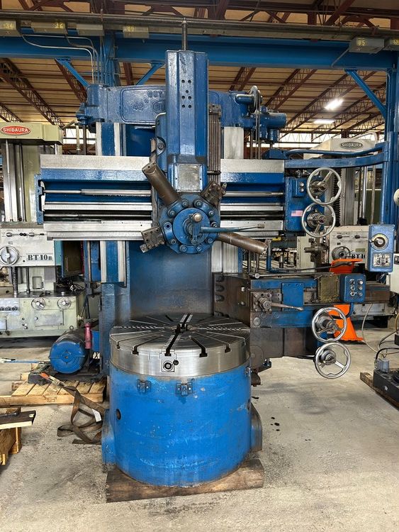 Bullard Cutmaster 42" Vertical Turret Lathe Maximum swing: 52"
