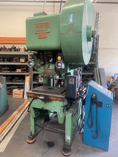 Bliss C-35 PUNCH PRESS 35 TONS