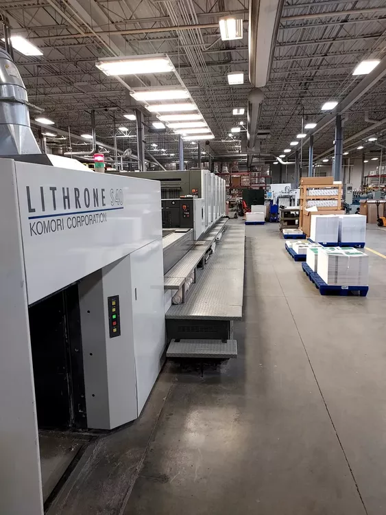 Komori LS640-CX HYBRID UV