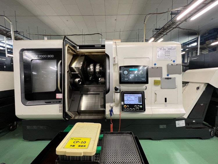 DMG Fanuc 31iB CELOS-ERGOline Touch CNC control 5,000 RPM MORI NZX2000/800STY3 10 Axis