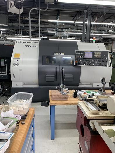 Nakamura Tome Fanuc 18i TB 5000 RPM TW 20MM 3 Axis