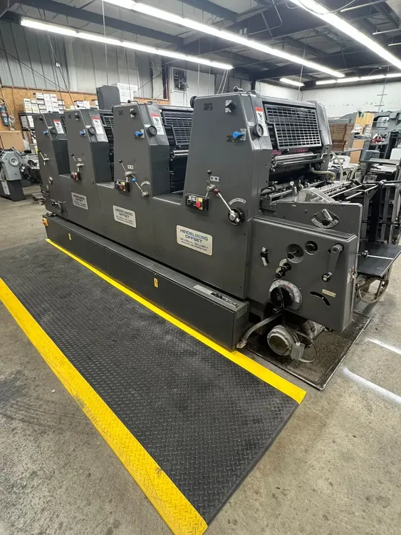 Heidelberg GTOVP-52 13-3/4" x 20.50"