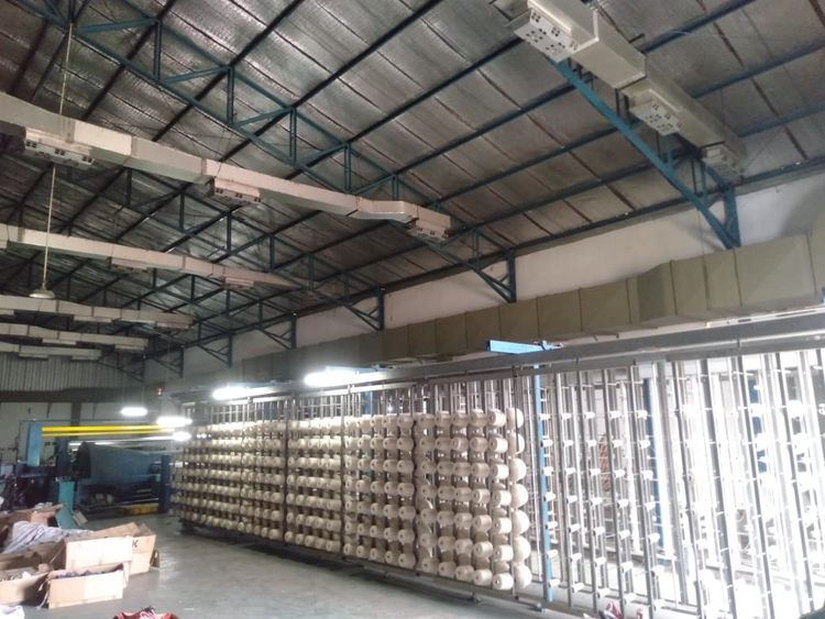 Benninger Bentronic SF 97, Sectional Warping 360 Cm