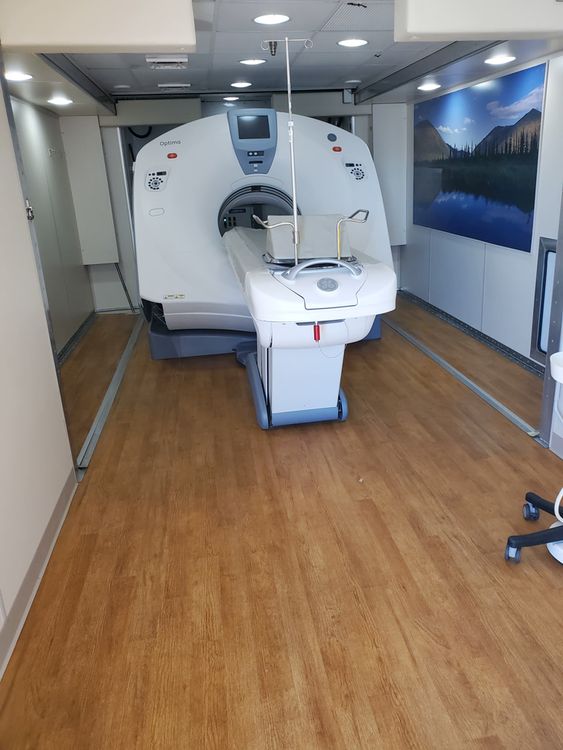 GE Optima CT540 Mobile 16 Slice CT