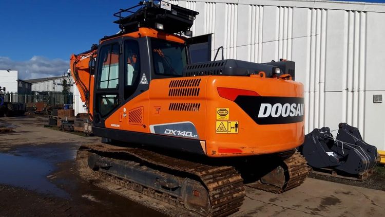 Doosan DX140LC Tracked Excavator