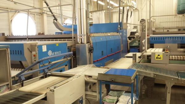 D'hooge 3X800X3300MM Ironer