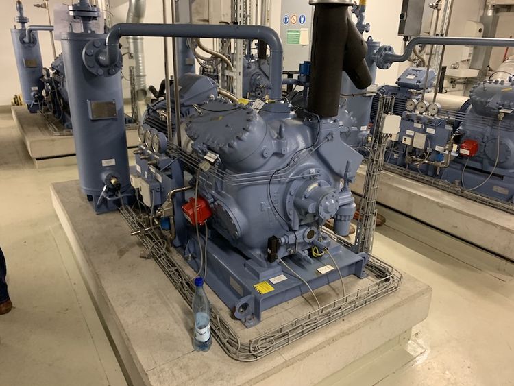 GEA, Grasso CO2 Freeze Pump installation / 5HP 	 456 kW