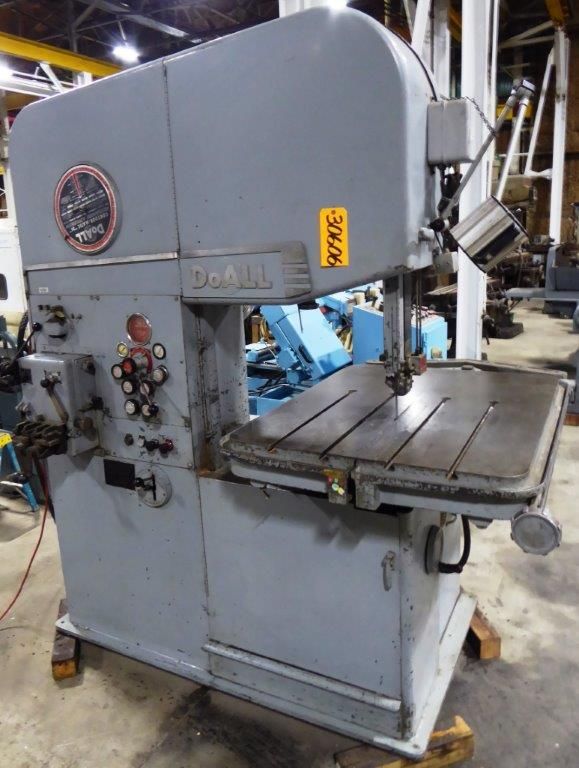 DoAll 263 VERTICAL BAND SAW Semi Automatic