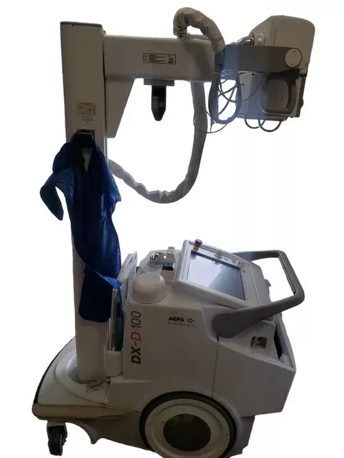 4 Agfa DX-D100 Digital DR Portable X-Ray