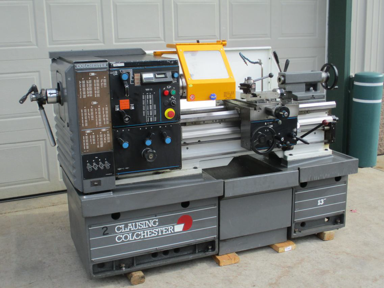 Clausing Colchester Toolroom Lathe 3,250 rpm 13"