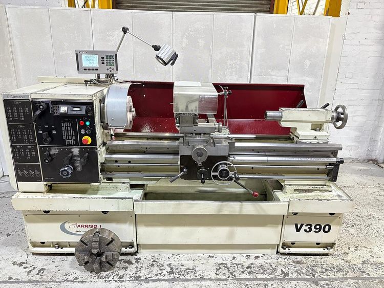 Harrison Engine Lathe 2500 RPM V390 x 1250 GAP BED CENTRE LATHE