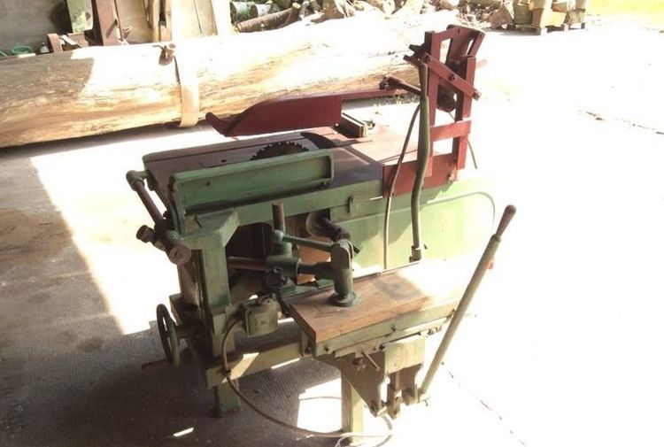 Elcon Table saw with company side drill