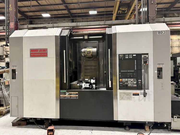 Mori Seiki Fanuc 5,000 rpm NT4200/1000SZ 9 Axis