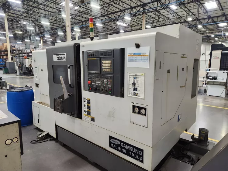 Samsung Fanuc 18i-TB Series CNC Control 4,000 RPM SL25ASY 4 Axis