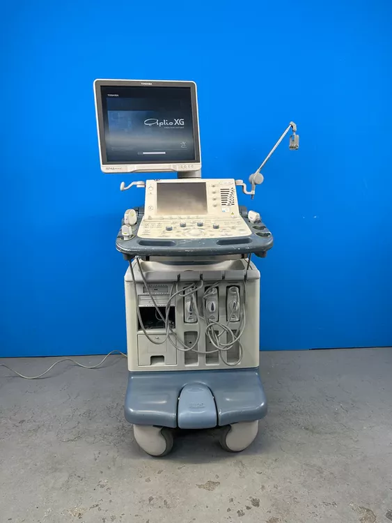 Toshiba Aplio XG Flat Screen Ultrasound Scanner