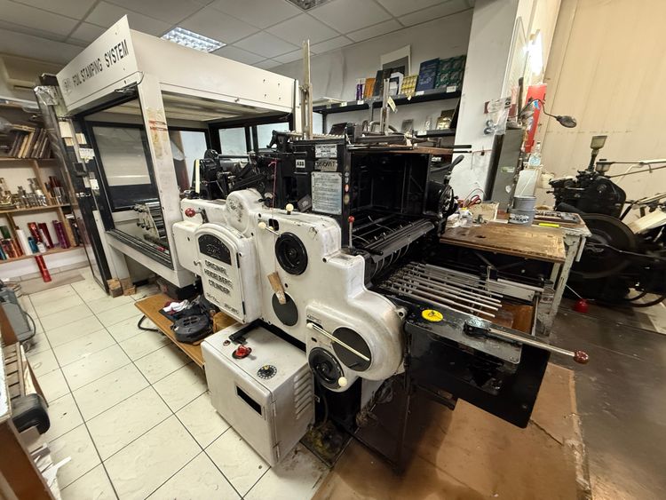 Heidelberg Cylinder S Hot Foil