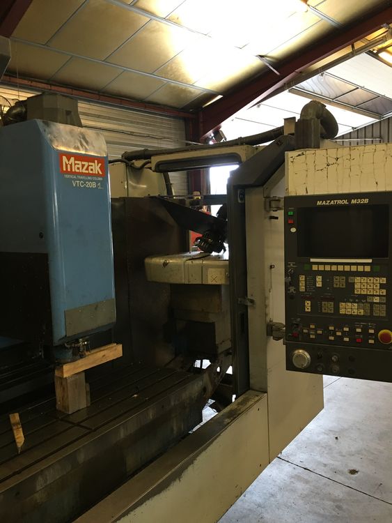 Mazak VTC 20 B 3 Axis