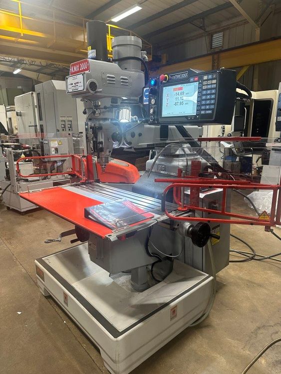 XYZ KMX2 2000 Turret Milling Machine 4200 RPM