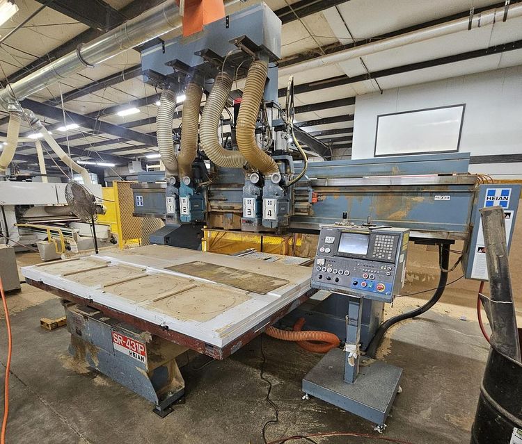 Heian SR-431P-2616 SINGLE-TABLE CNC ROUTER