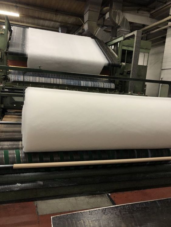 Fehrer, Mohr, Tecnomeccanica Non-woven Line for wadding
