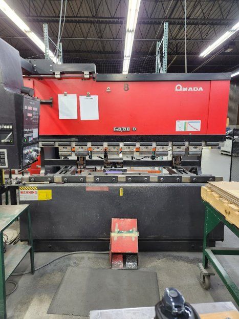 Amada FBD8025, NC9EXII 3-AXIS CNC 88 TON X 98.6"