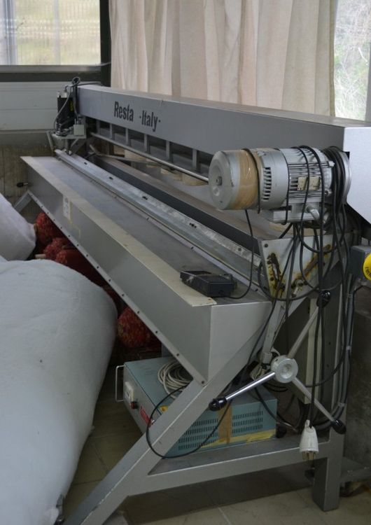 Resta Machine to weld absorbent cotton by ultrasounds